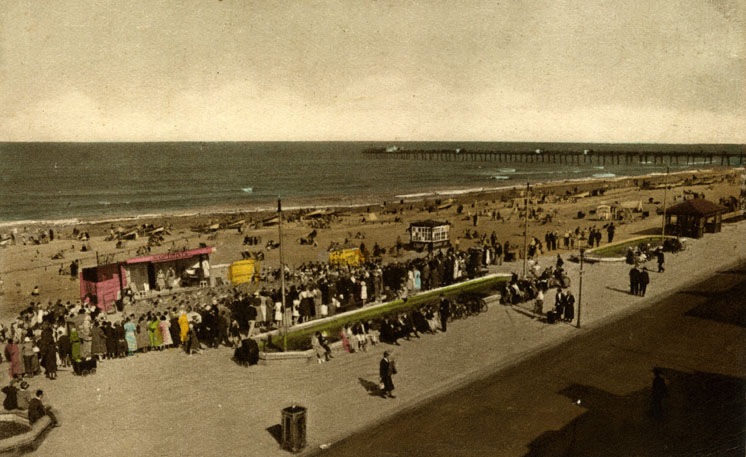 Optimists on Redcar Beach